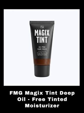 FMG Magix Tint Oil-Free Deep 1.0 Fluid Ounces Vegan Tinted Moisturizer